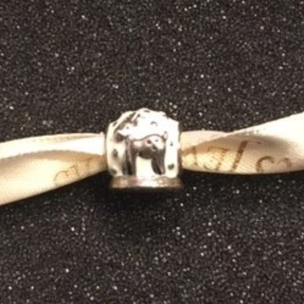 Pandora Reindeer Snow Globe charm (retired)